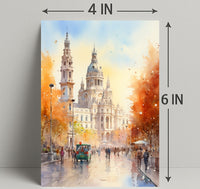 Autumn In The City Poster