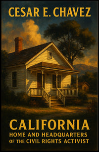 Cesar E. Chavez Civil Rights Activist Poster