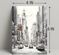 Urban Streetscape Poster