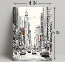 Urban Streetscape Poster
