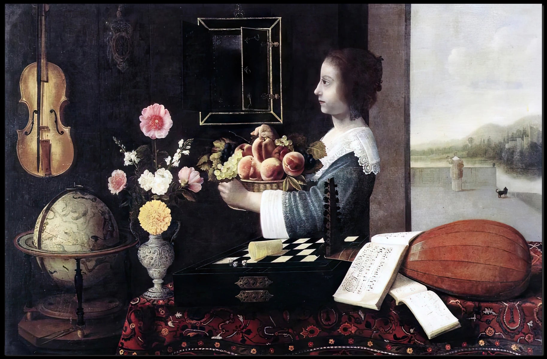 Renaissance Still Life Masterpiece: Cultural or Heritage Poster