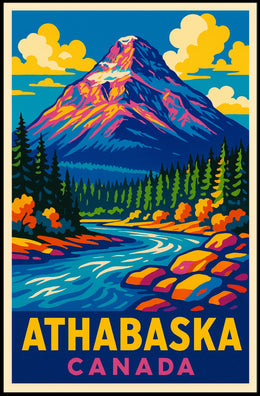 Athabaska, Canada Poster