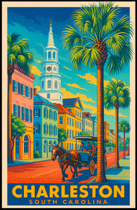 Charleston Charm Poster