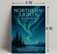 Northern Lights Alaska Poster PosterGoat