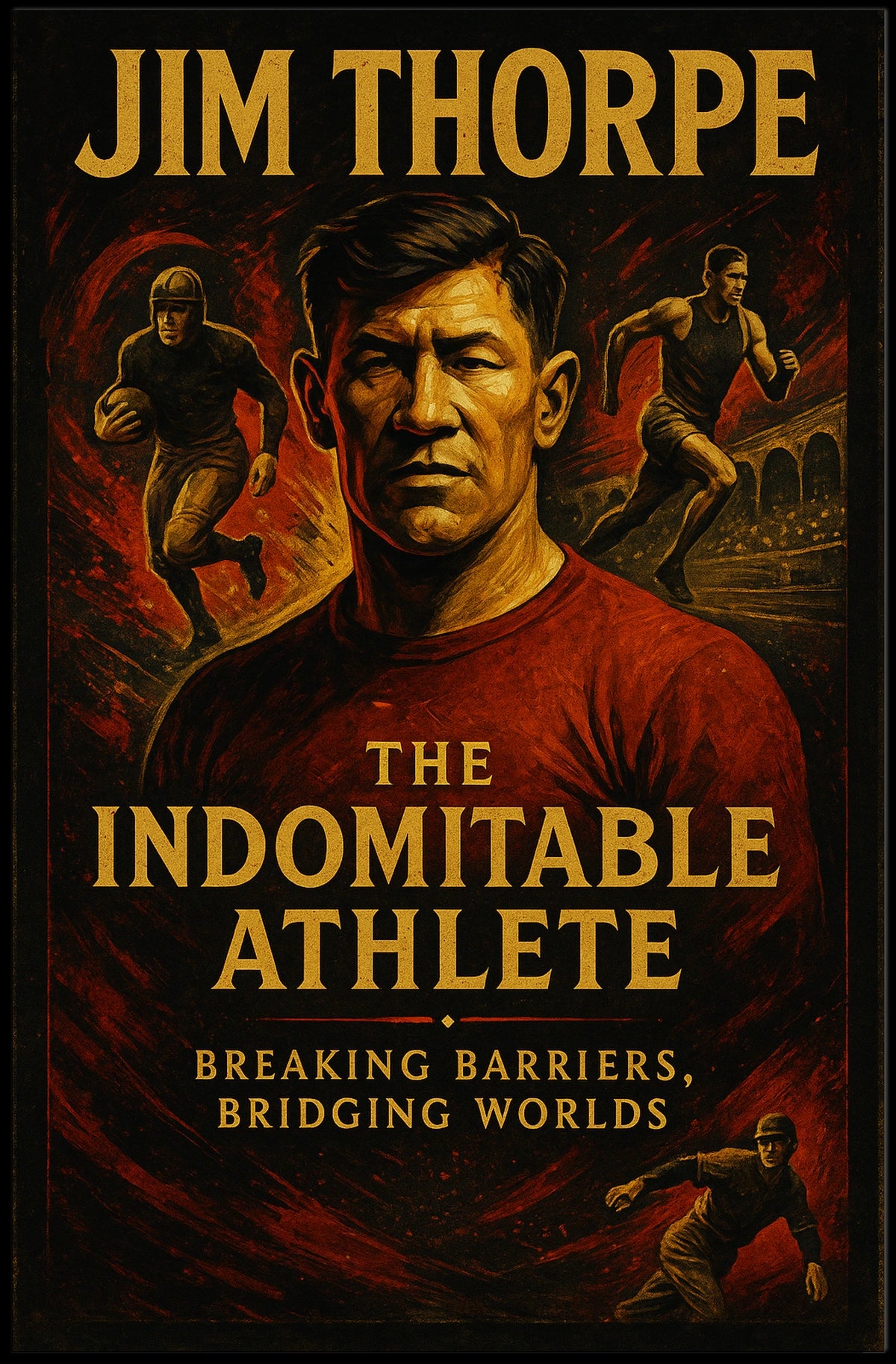 The Indomitable Athlete Poster