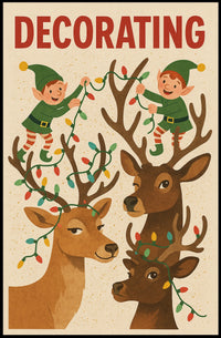 Holiday Decorating Fun Poster