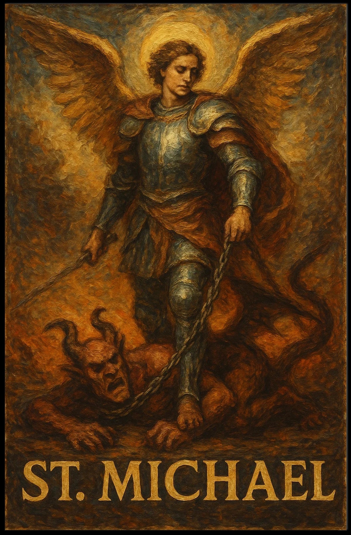 St. Michael The Archangel Poster