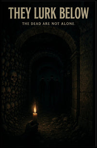 They Lurk Below Eerie Fantasy or Mythology Poster