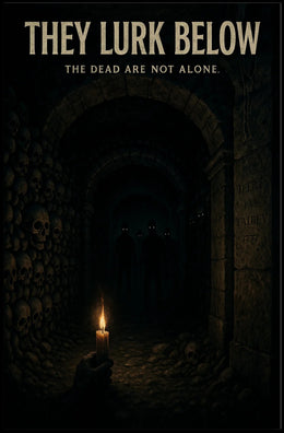 They Lurk Below Eerie Fantasy or Mythology Poster