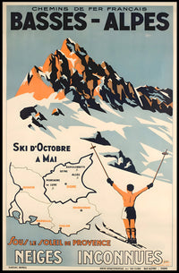 Discover The Basses-Alpes Poster