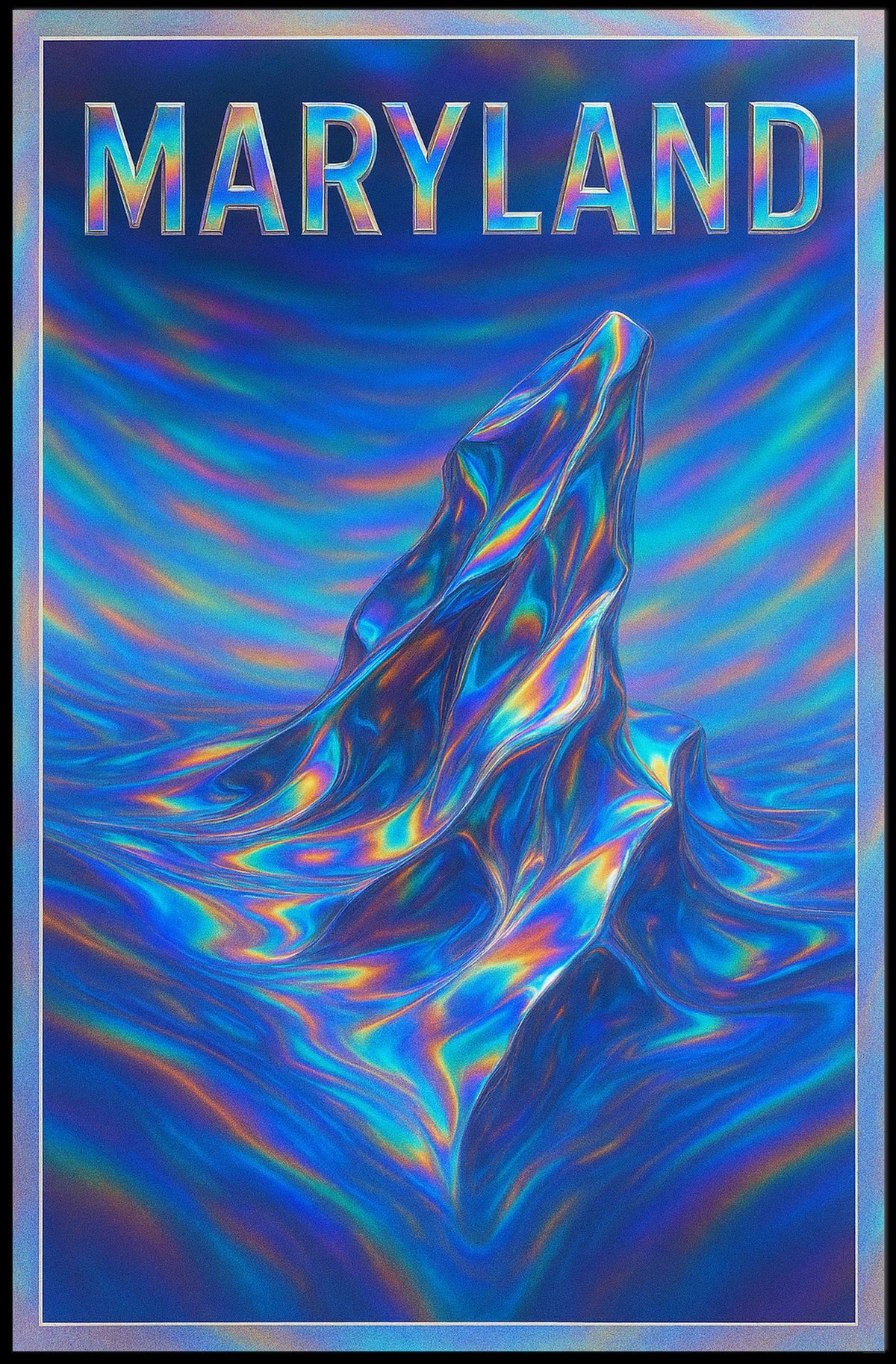 Maryland Vibrant Reflections Poster