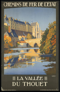 La Vallée Du Thouet Travel Poster