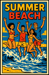 Summer Beach Fun Poster
