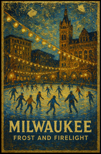 Milwaukee Frost And Firelight Poster