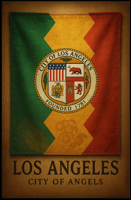 Los Angeles City of Angels Poster