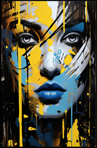 Vibrant Expressions Poster