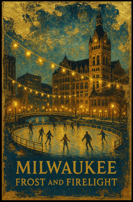 Milwaukee Frost And Firelight Poster