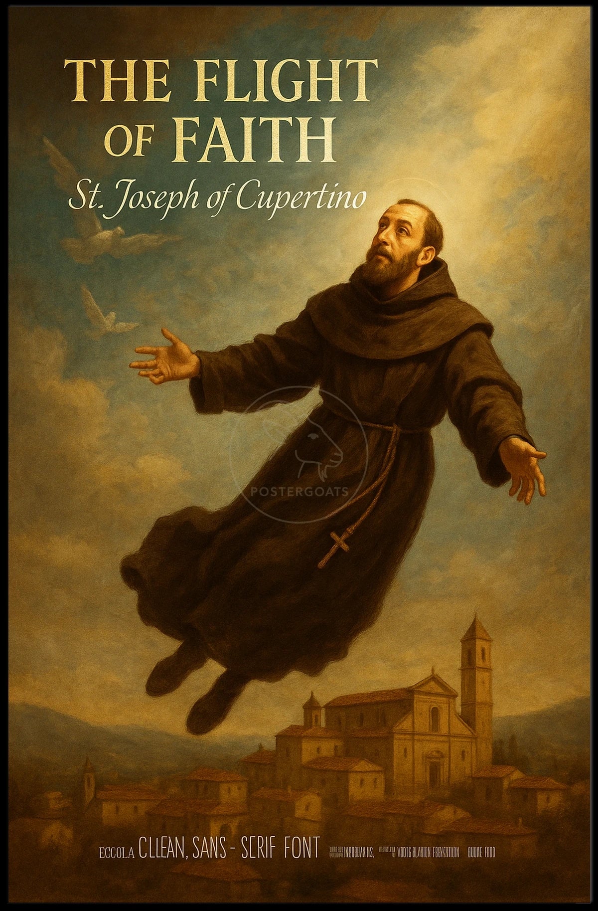 The Flight of Faith Inspires Cultural or Heritage Poster