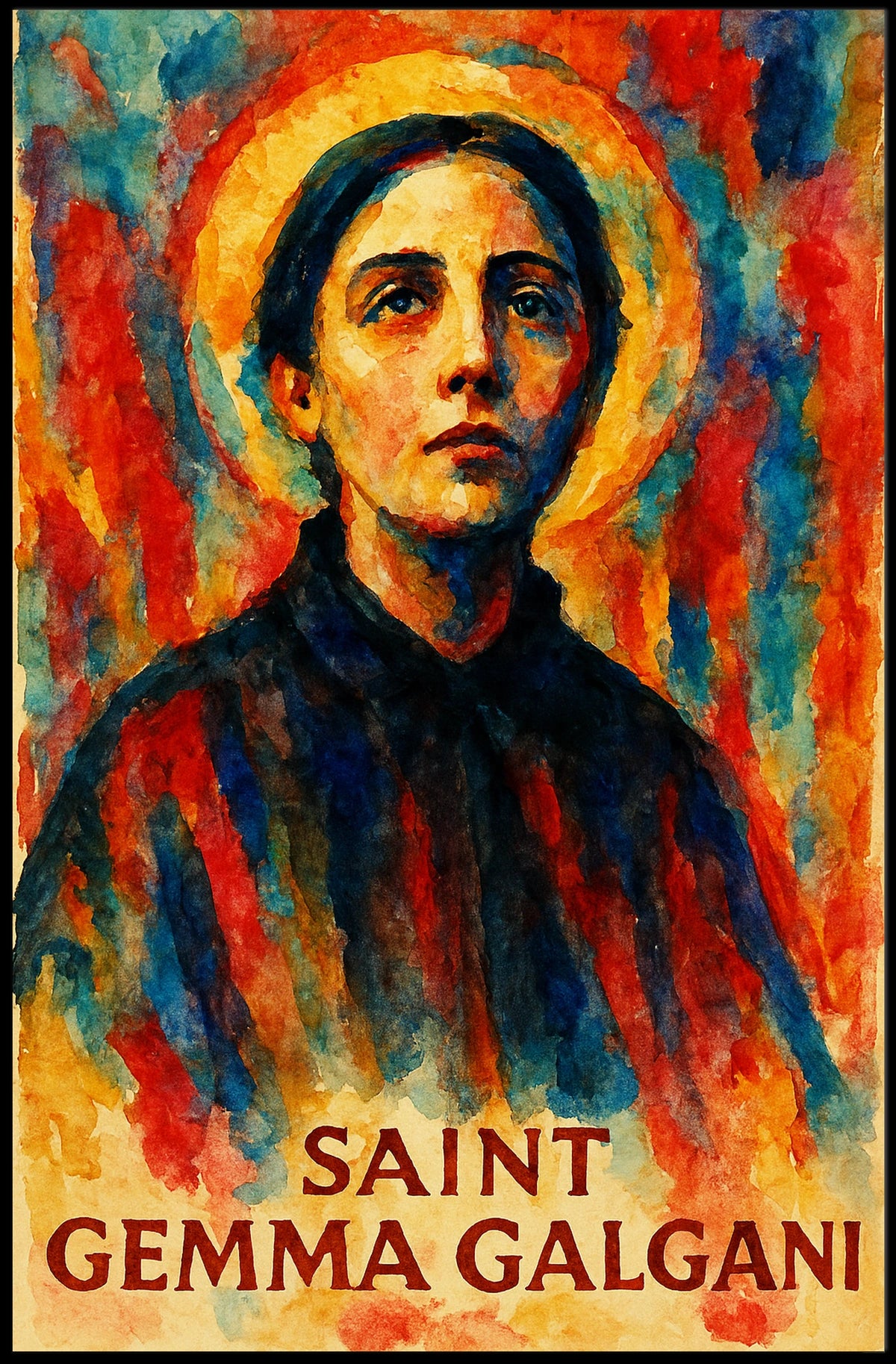Saint Gemma Galgani Poster