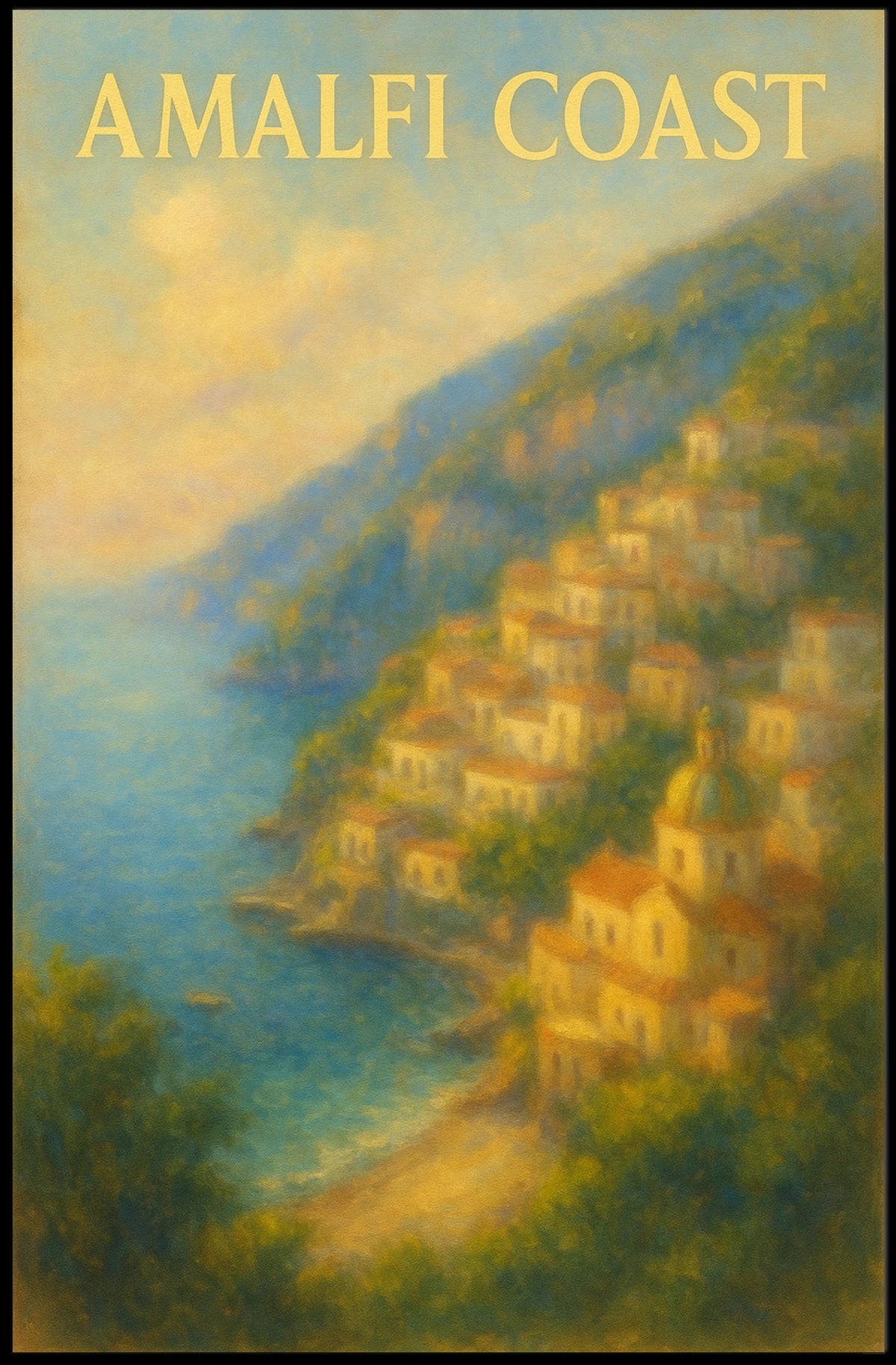 Amalfi Coast Poster