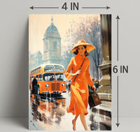 Autumn In The City Poster PosterGoat