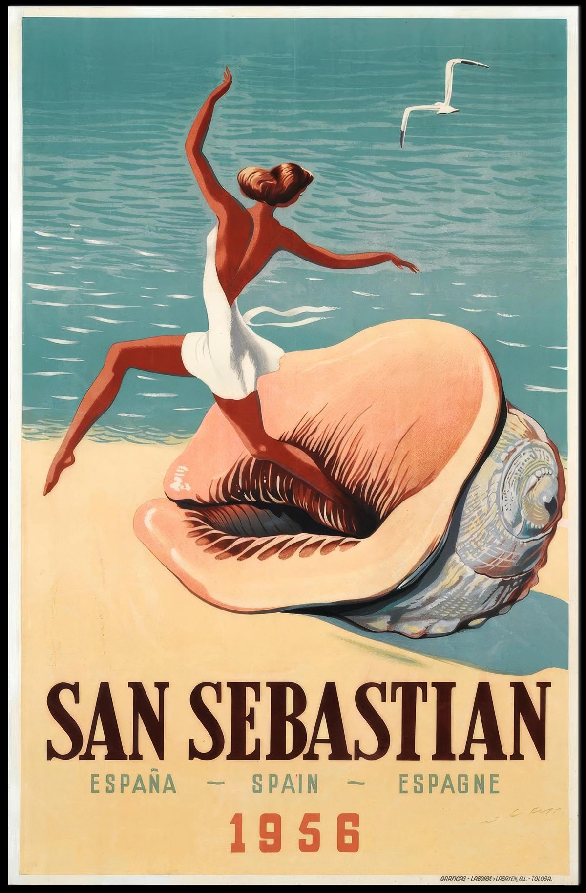 San Sebastian 1956 Poster