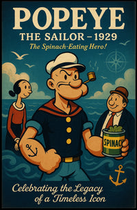 Popeye 1929 Art Poster POP-102