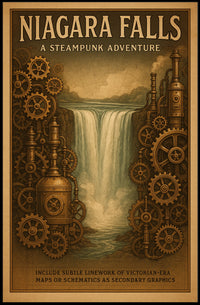 Niagara Falls A Steampunk Adventure Poster