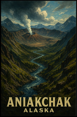 Aniakchak, Alaska Poster