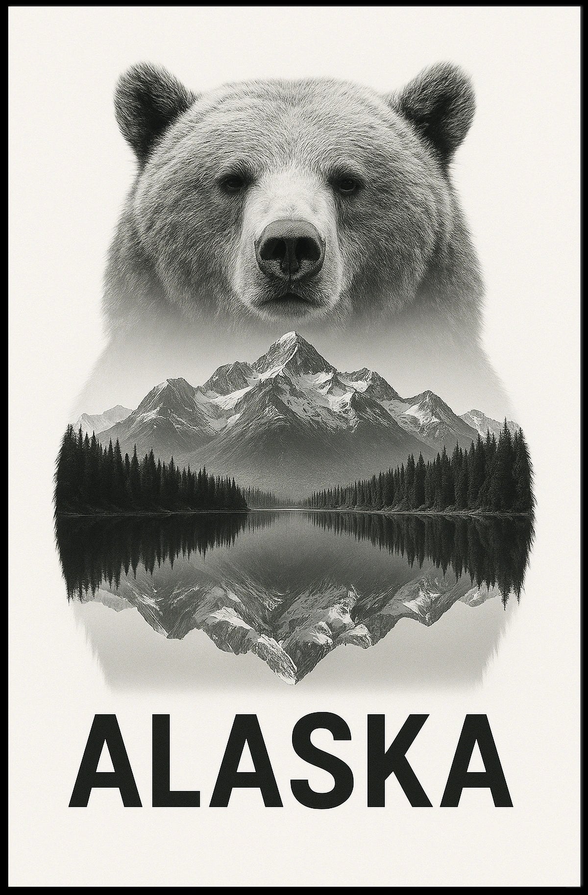 Alaska Wilderness Poster