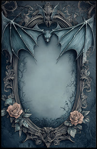 Gothic Elegance Frame Poster