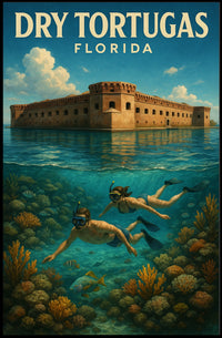 Dry Tortugas, Florida Poster