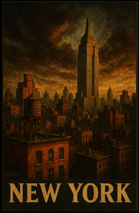 New York Skyline Poster
