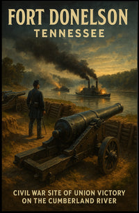 Fort Donelson Civil War Victory Poster