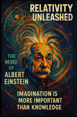 Einstein Imagination Relativity Poster: Science Meets Art