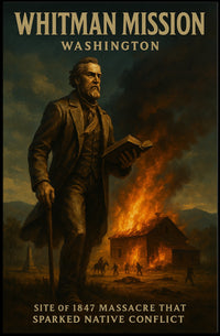 Whitman Mission Washington Poster