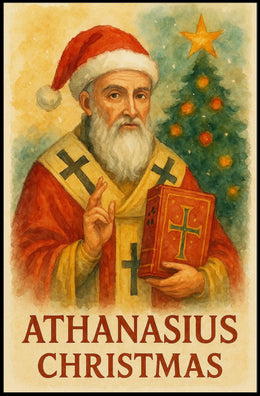 Athanasius Christmas Fusion Historical or Presidential Poster