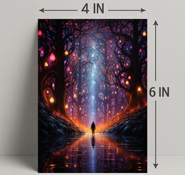 Enchanted Forest Journey Poster