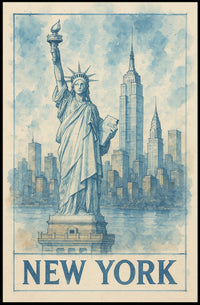 New York Skyline Poster