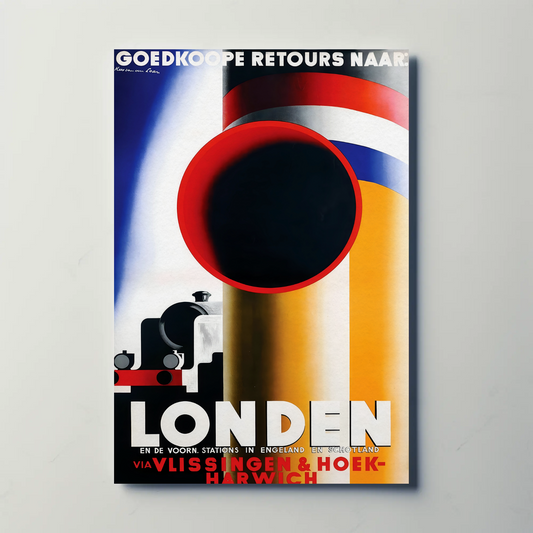London Railway Travel Poster