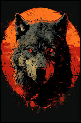 The Fierce Wolf Poster