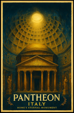 Pantheon Romes Eternal Monument Poster