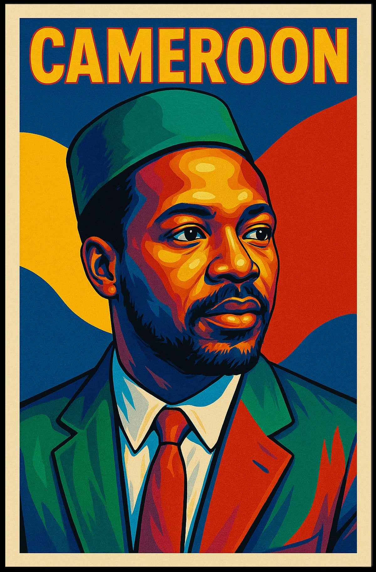 Cameroon Tribute Poster