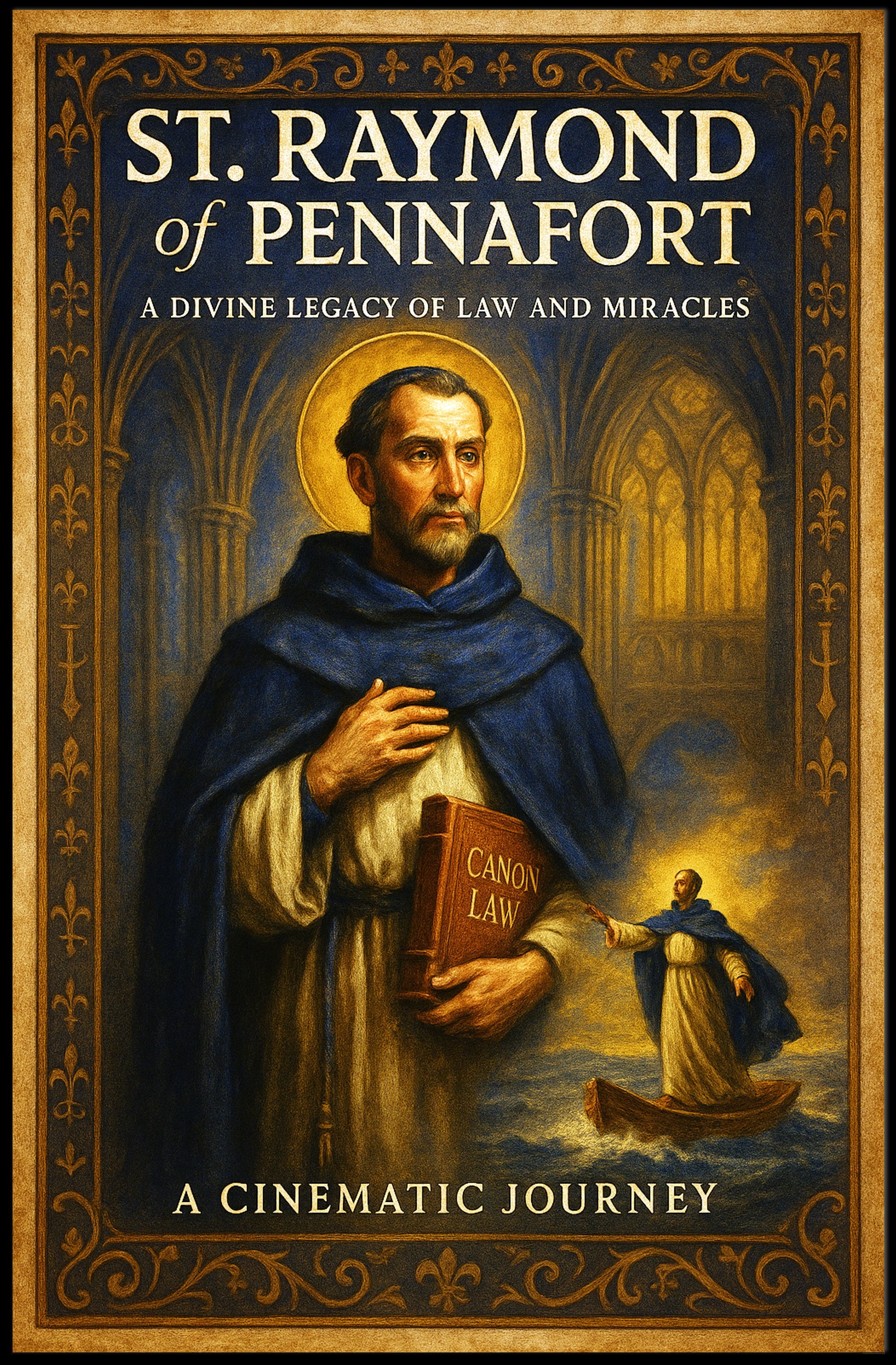 St. Raymond of Pennafort A Cinematic Journey Poster PosterGoat