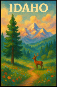 Idaho Wilderness Poster
