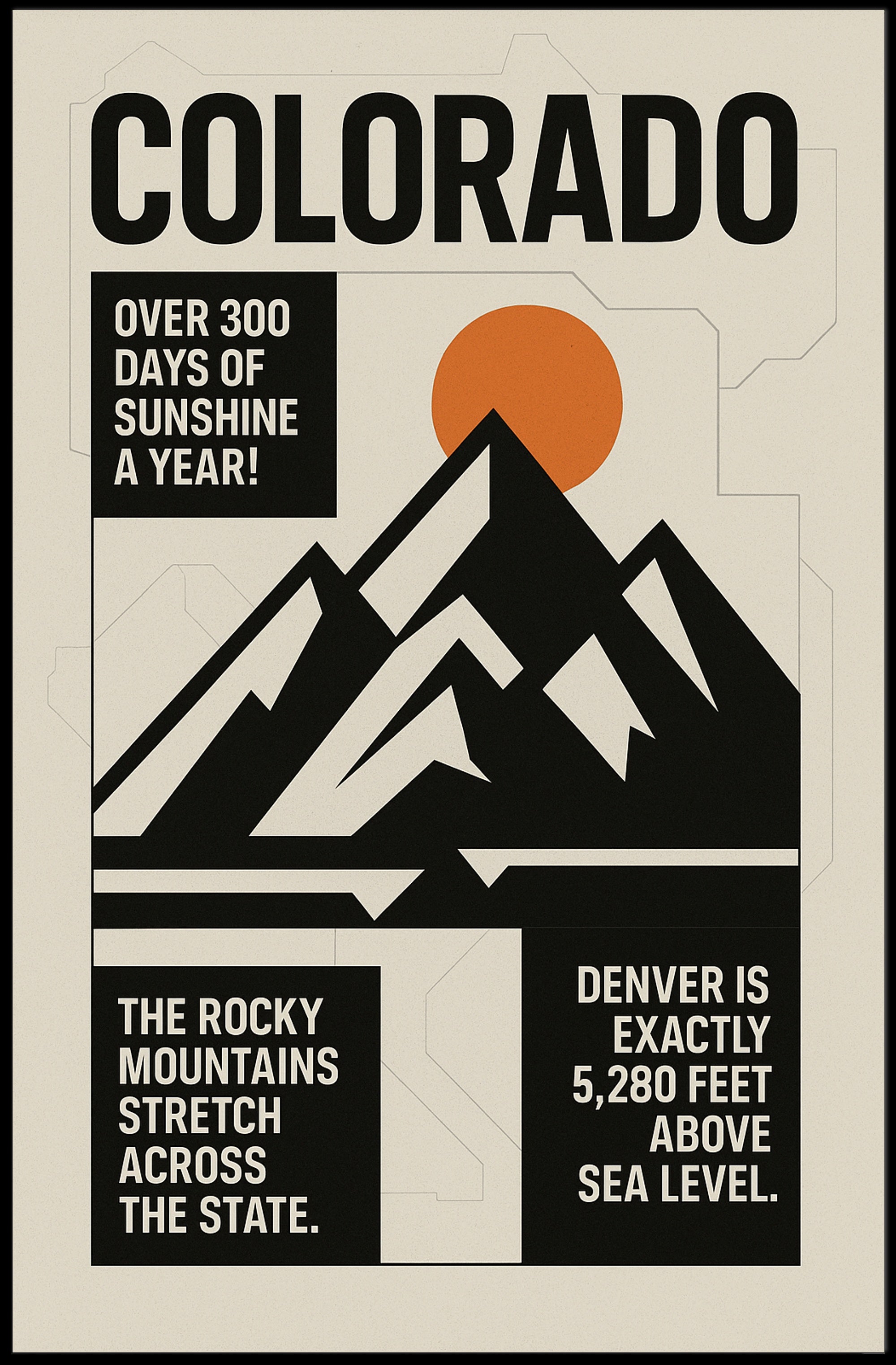 Discover Colorado Wall Art Print Decor PosterGoat