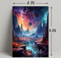 Celestial Landscape Poster PosterGoat