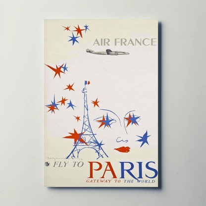 Fly to Paris Air France Gateway Poster
