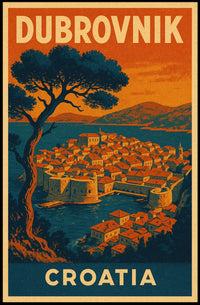 Discover Dubrovnik Poster