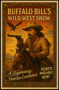 Buffalo Bill’s Wild West Vintage Cultural or Heritage Poster